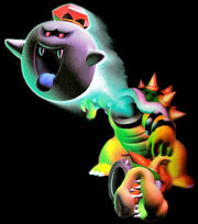 King Boo Bowser Suit LM artwork