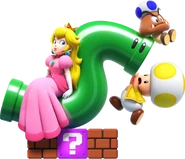 Prinzessin Peach, Gelber Toad, Gumba