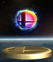 SSBB Screenshot Trophäe Smash-Ball