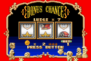 Bonus Chance in Super Mario Advance