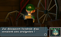 Le professeur en communication avec Luigi