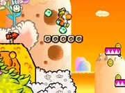 Yoshi above the Donut Lifts.