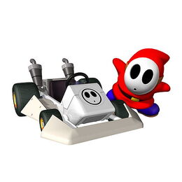 Shy Guy y su Kart