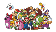 Club Nintendo Mario Characters Artwork