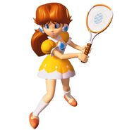 Artwork en Mario Tennis