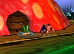 DK64 Screenshot Wunder Wald Chunky Kong Goldene Banane 6
