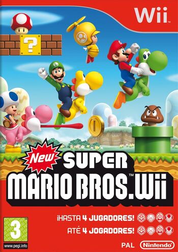 New super mario bros para wii