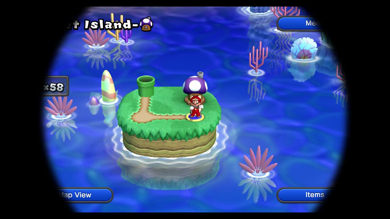 How Do You Get to the Purple Toad House in Sparkling Waters?  