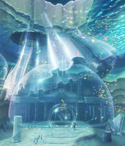 Admirez les jeux de lumière sur le lac.