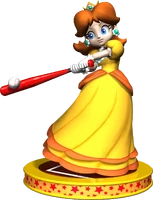 Artwork of  swinging a bat from the minigame