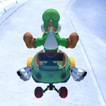 MK8 Screenshot Yoshi Sprungturbo Kart 1
