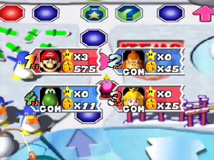 Mario Party Superstars - Minigames - Boulder Ball (1 vs. 3) 