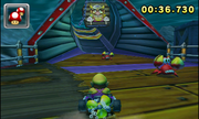 Bull Wario sign MK7