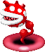 Piranha Plorp's sprite from Mario & Luigi: Bowser's Inside Story + Bowser Jr.'s Journey.