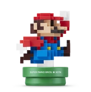 8-Bit Moderner-Mario-Amiibo