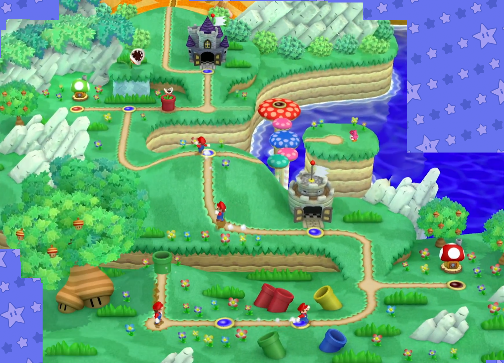 super mario bros u deluxe worlds