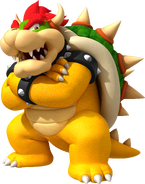 Artwork of Bowser.