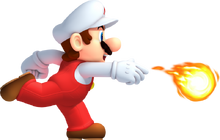 Mario de feu NSMB2