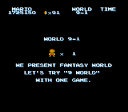 SMB The Lost Levels - World 9