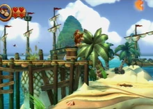 DKCR Screenshot 2-4 Volles Rohr 3. Puzzleteil