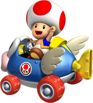 MKWii-Toad-Cheepmobile