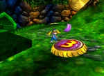 DK64 Screenshot Wunder Wald Tiny Kong Bananen 1