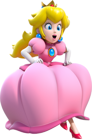 SM3DW Artwork Prinzessin Peach