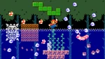 La forêt dans le style Super Mario Bros.