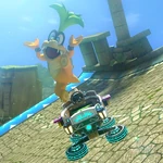 MK8 Screenshot Iggy Koopa Sprungturbo Kart 3