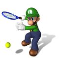 Luigi em Mario Power Tennis.
