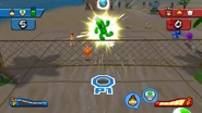Cactuar, playing Volleyball in Mario Sports Mix