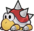 Sprite de un Pinchón en Paper Mario: La Puerta Milenaria