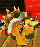 A Fake Bowser seen in game of Super Mario 3D Land.