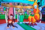 Mario Power Tennis ~ Diddy Kong & Wiggler