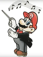 Tenue de gentleman de Super Mario All-Stars et Mario Paint.