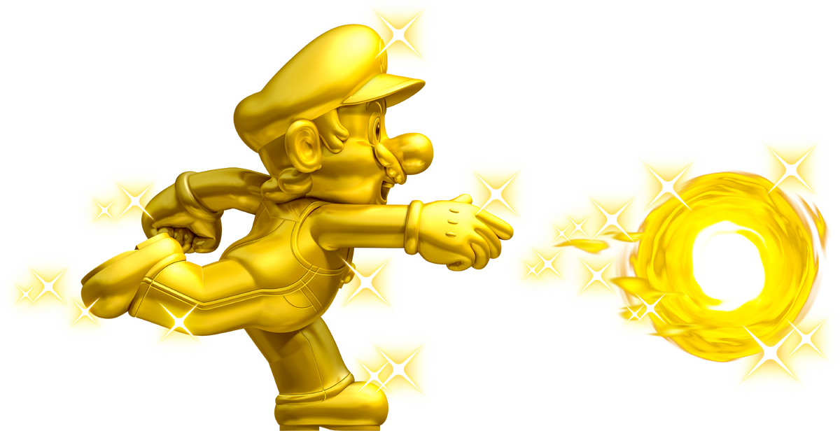 ゴールドマリオ 金マリオ Gold Mario | Mario Wiki | Fandom