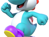 Hellblauer Yoshi