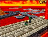 Luigi VS Pompeii.png (215 KB) Luigi jumping past a Bully on his way to the Volcano.