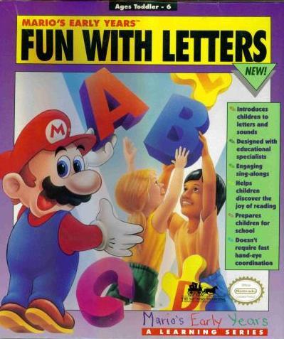 Mario's Early Years! Fun with Letters | Mario Wiki | Fandom