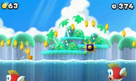 Nsmb2 cheepcheep and spikes