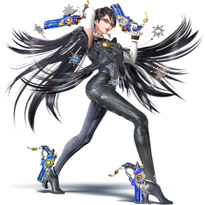 SSB4 Artwork Bayonetta