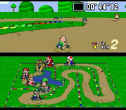 Monty Mole Racing SNES