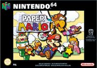 Verpackung Paper Mario