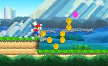 Monedas púrpuras en Super Mario Run