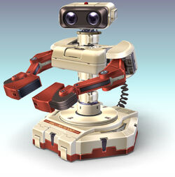 R.O.B. as he appears in Super Smash Bros