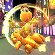 Gold-Koopa (Freerunning) in Mario Kart Tour