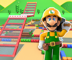 Icon der Trick-Version mit Baumeister-Luigi
