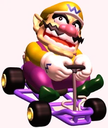 Wario dans Mario Kart 64