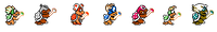 Les Sbires Koopa dans Super Mario Bros. 3