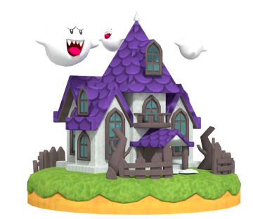 Evolution of Ghost Houses in Super Mario Games (1990-2021) 